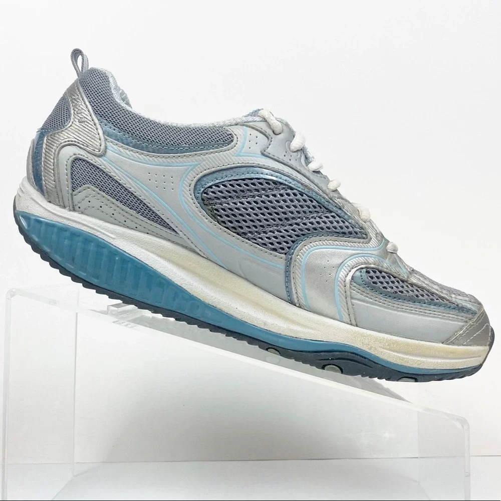 Skechers‎ Silver Shape Ups Size 8.5